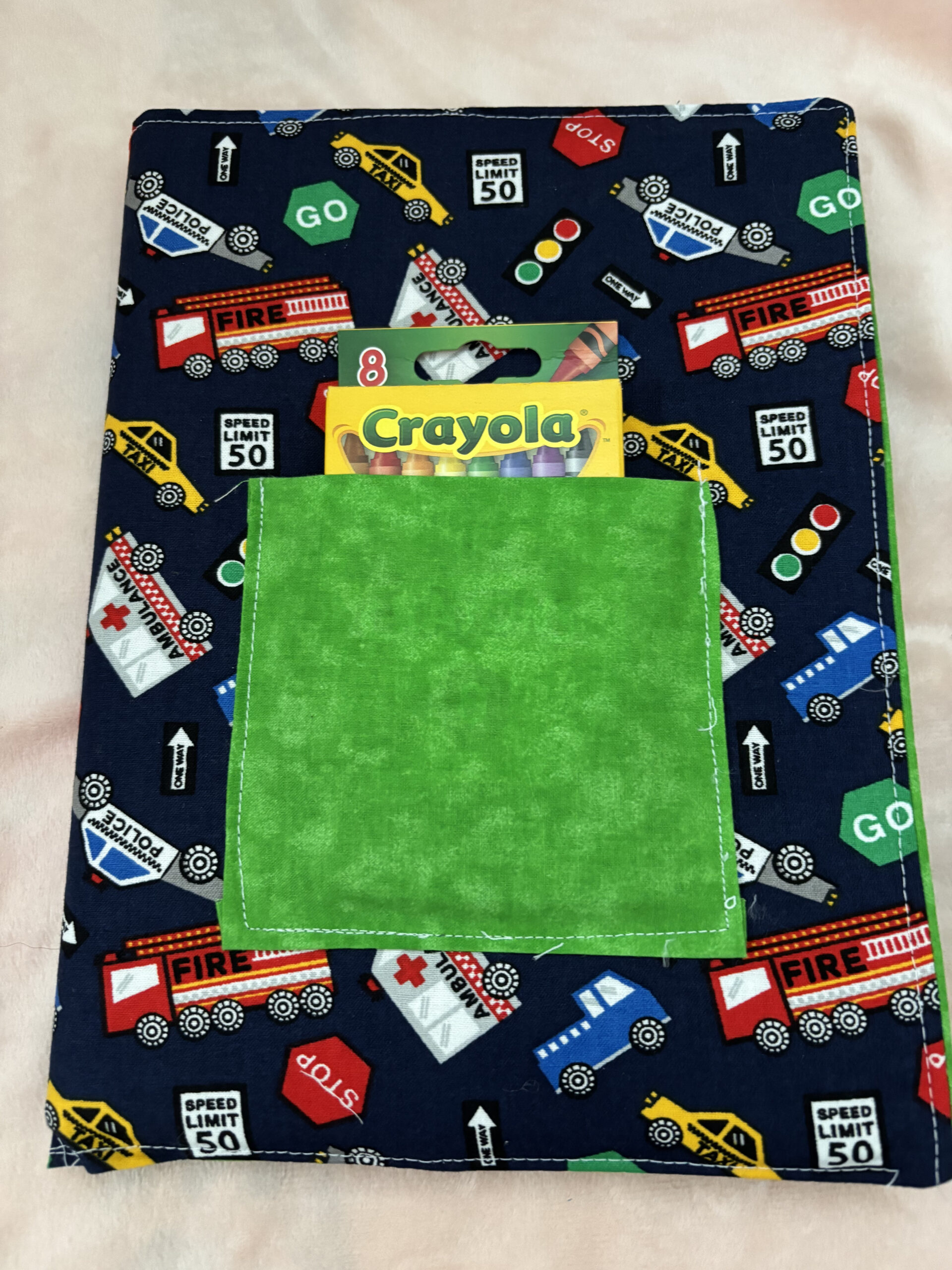 Children’s Notebook & Crayons – Handmade with Heart