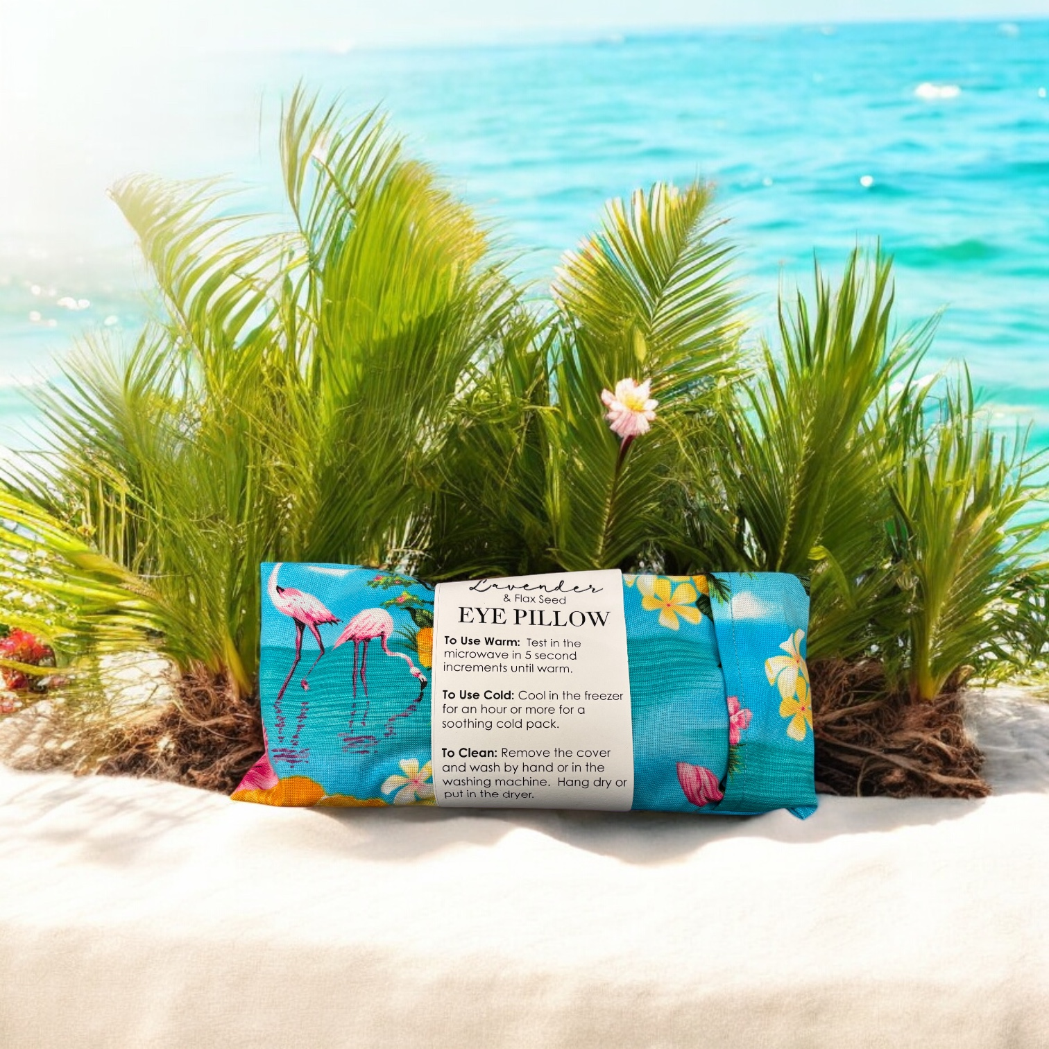 Flax Seed & Lavender Eye Pillow – Handmade with Heart - Image 5