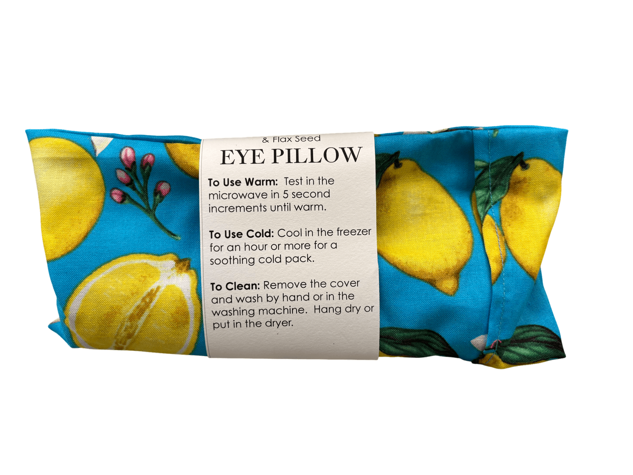 Flax Seed & Lavender Eye Pillow – Handmade with Heart
