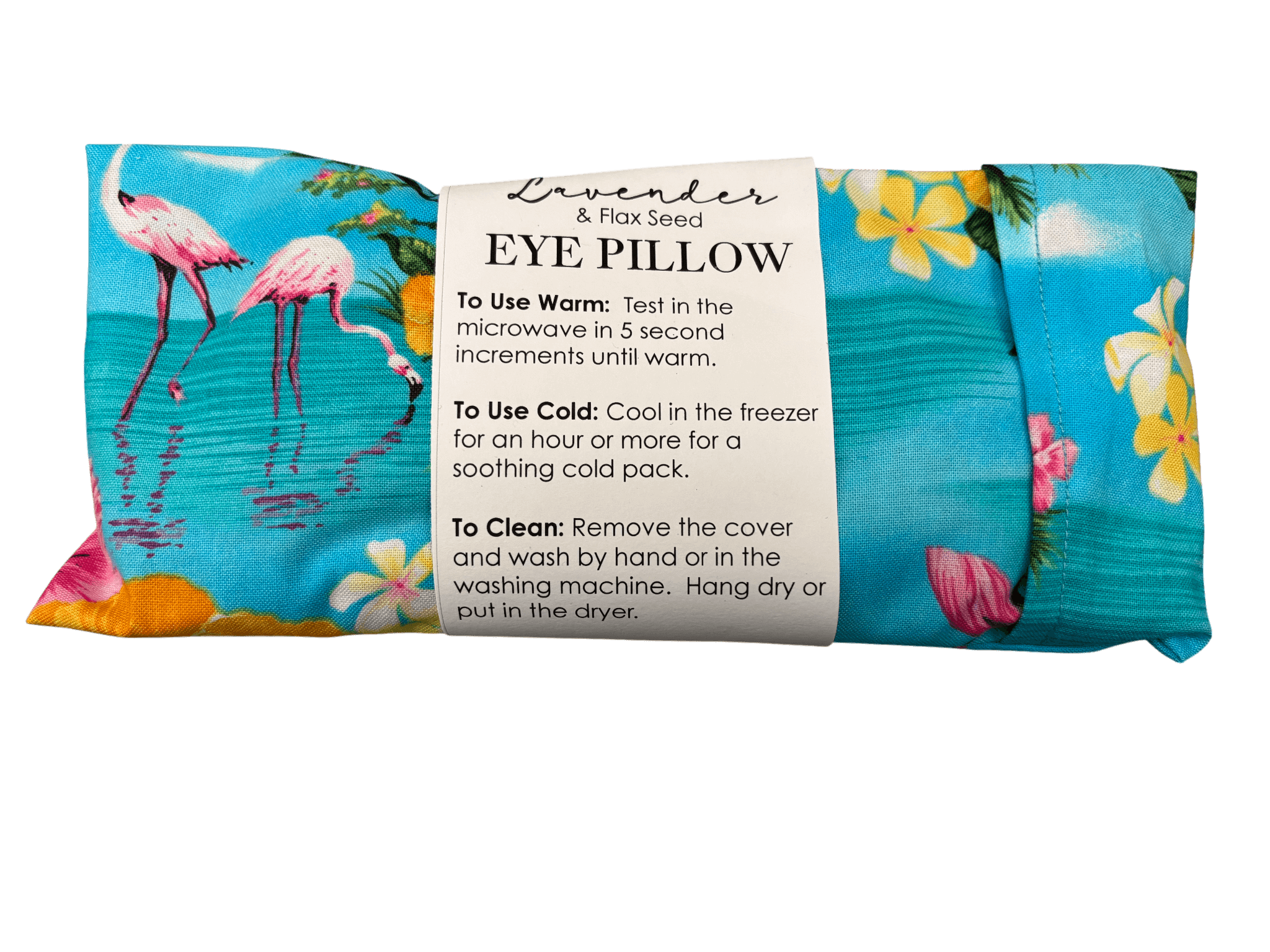 Flax Seed & Lavender Eye Pillow – Handmade with Heart - Image 3