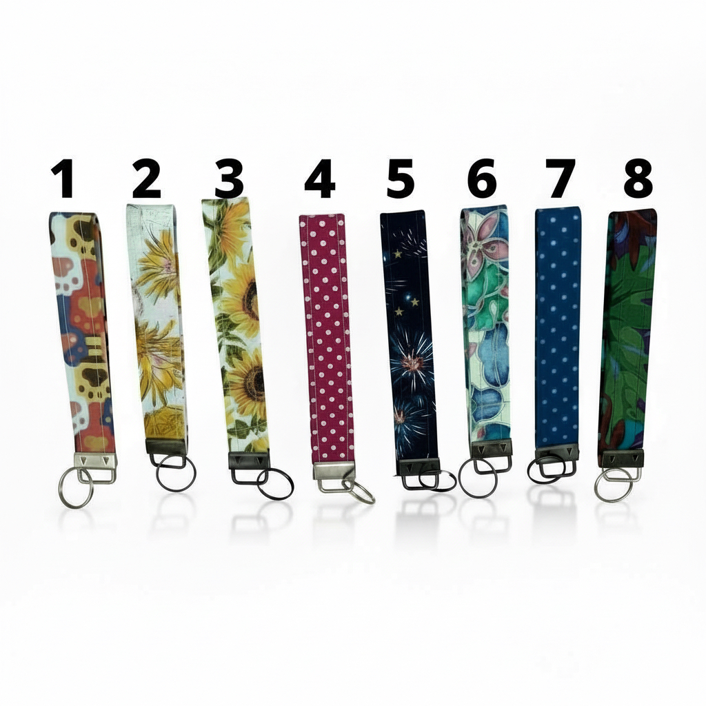 Wristlet Key Fob – Handmade with Heart
