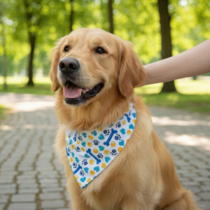 Reversible Slip-On Dog Bandanas