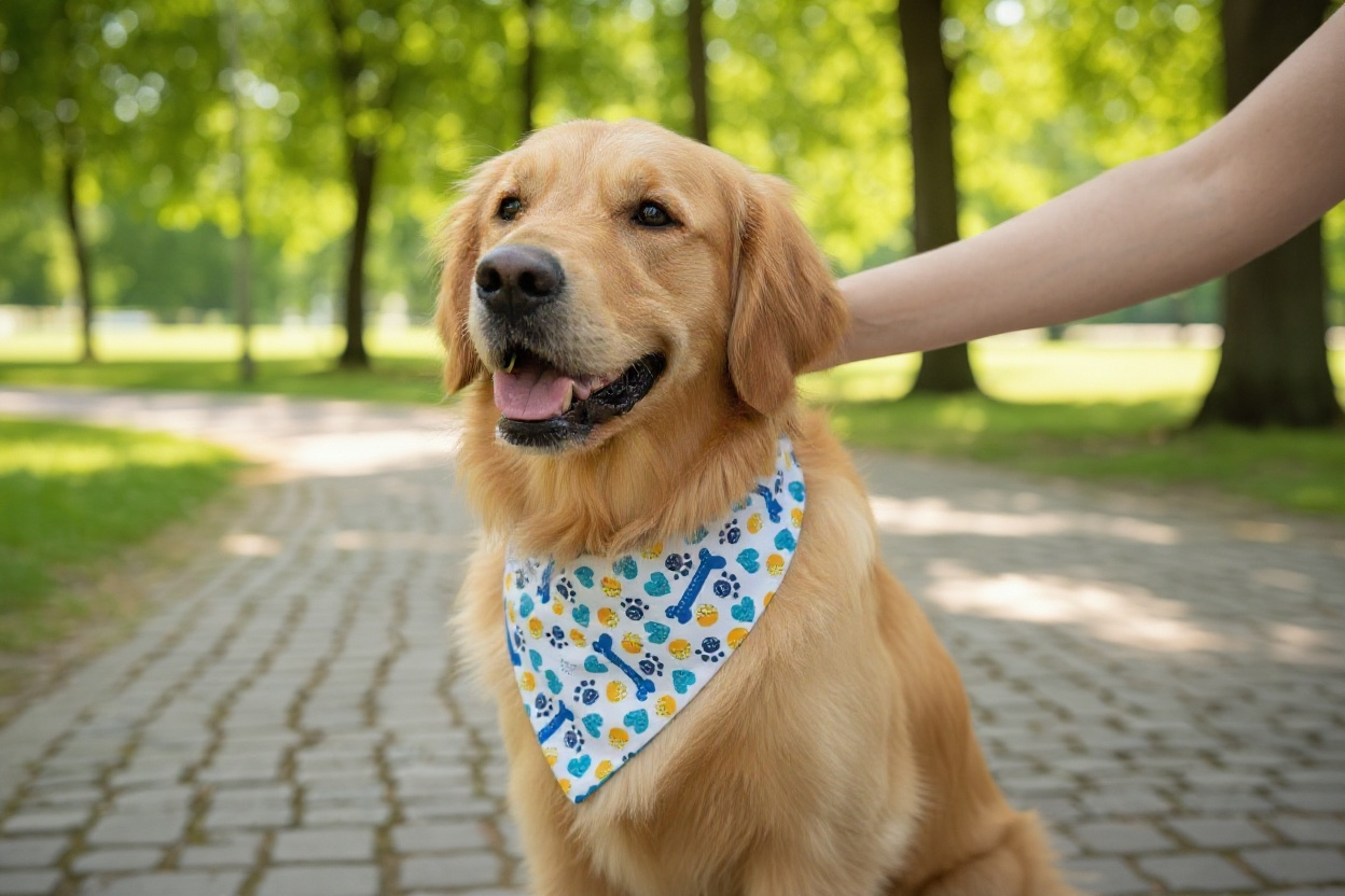 Reversible Slip-On Dog Bandanas